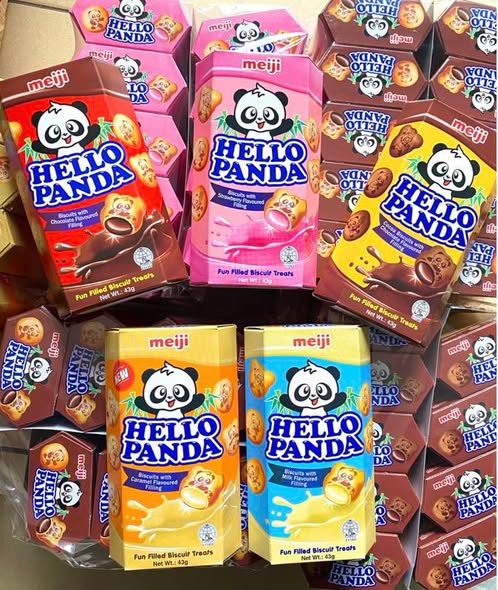 Bánh gấu Meiji Hello Panda (hộp)