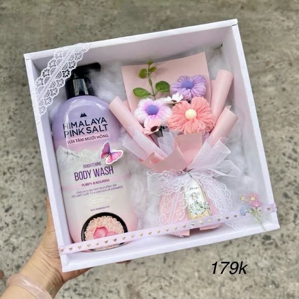 Bó hoa len/ hoa sáp các loại